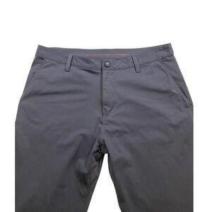 RHONE Mens Pants Size 34 Gray Performance Stretch Casual Dress Chinos